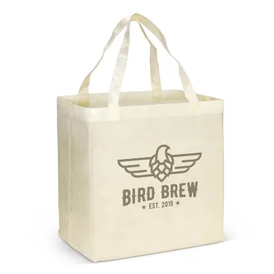 City Shopper Natural Look 90gsm Non-Woven Tote Bag