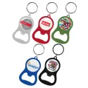 Chevron Metal Bottle Opener Keyring