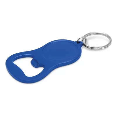 Chevron Metal Bottle Opener Keyring