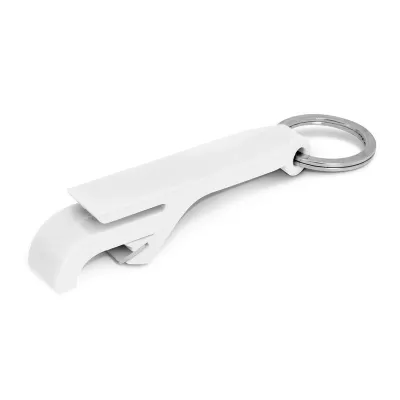 Snappy Plastic Bottle Opener Keyring