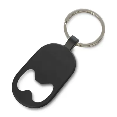 Brio Metal Bottle Opener Keyring