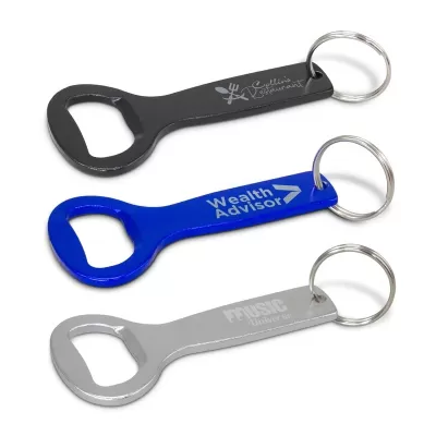 Bristol Aluminium Bottle Opener Keyring