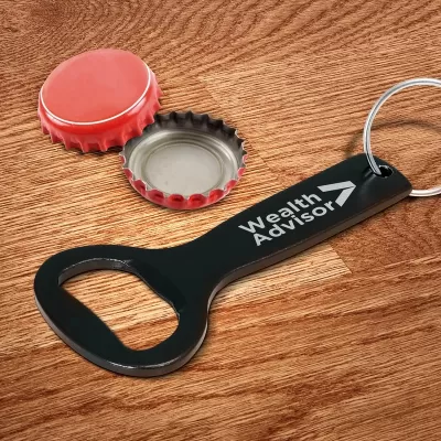 Bristol Aluminium Bottle Opener Keyring