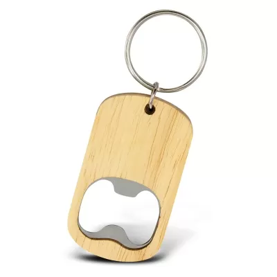 Malta Stainless Steel Bottle Opener Keyring