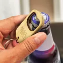 Malta Stainless Steel Bottle Opener Keyring
