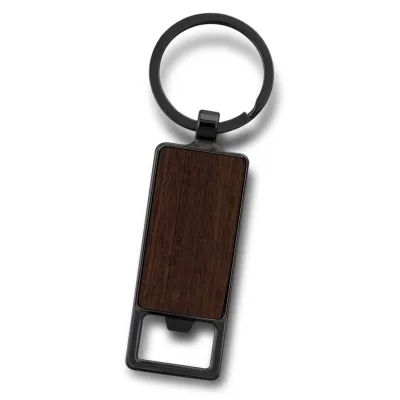 Santo Metal Bottle Opener Keyring