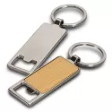 Santo Metal Bottle Opener Keyring