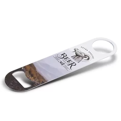 Full Colour Stainless Steel Bottle Opener