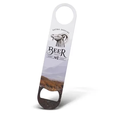 Full Colour Stainless Steel Bottle Opener