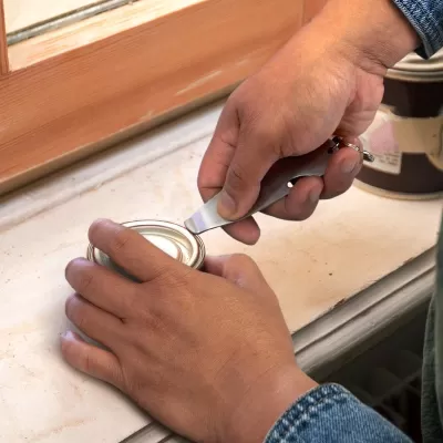 Paint Tin Bottle Opener Keyring