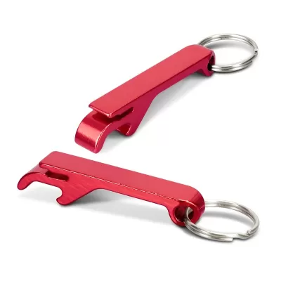 Snappy Aluminium Bottle Opener Keyring