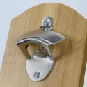 NATURA Wall Mounted Bamboo Bottle Opener
