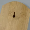 NATURA Wall Mounted Bamboo Bottle Opener