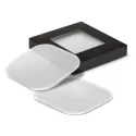Clarion 4 Piece Plastic Coaster Set