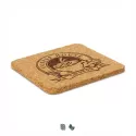 Oakridge Square Cork Coaster