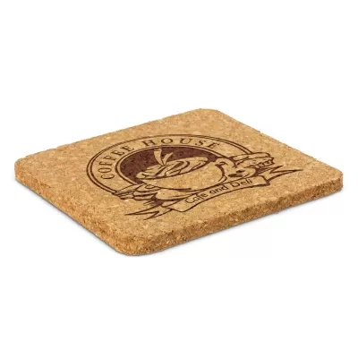 Oakridge Square Cork Coaster