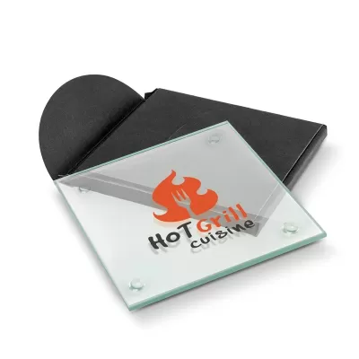 Venice Single Square Glass Coaster