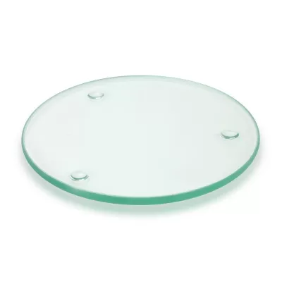 Venice Single Round Glass Coaster