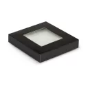 Venice 4 Piece Square Glass Coaster Set