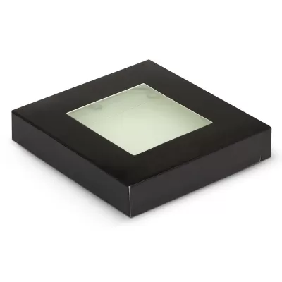 Venice 2 Piece Round Glass Coaster Set