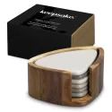 Keepsake Pebble 6 Piece Ceramic Coaster Set