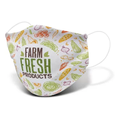 Large Full Colour Reusable Polyester Face Mask