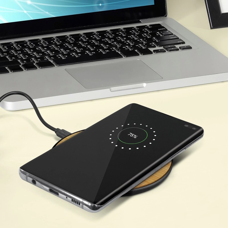 5W Bamboo Wireless Charger