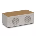 NATURA Oaken 5W Wheat Straw Wireless Charging Speaker