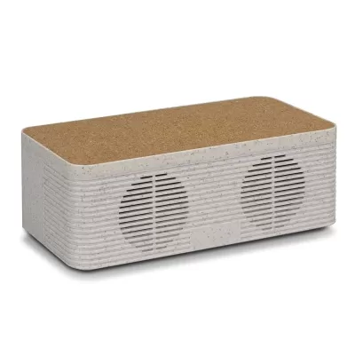 NATURA Oaken 5W Wheat Straw Wireless Charging Speaker