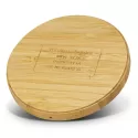 Vita 5W Round Bamboo Wireless Charger