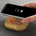 Vita 5W Square Bamboo Wireless Charger