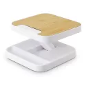 Flex Bamboo Wireless Charging Stand