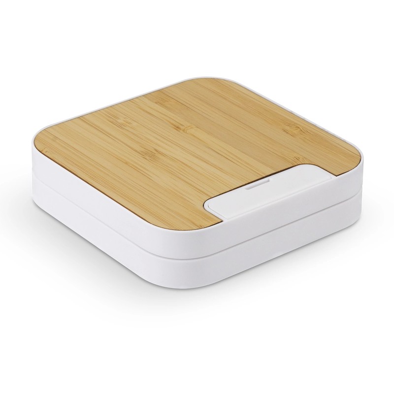 Flex Bamboo Wireless Charging Stand