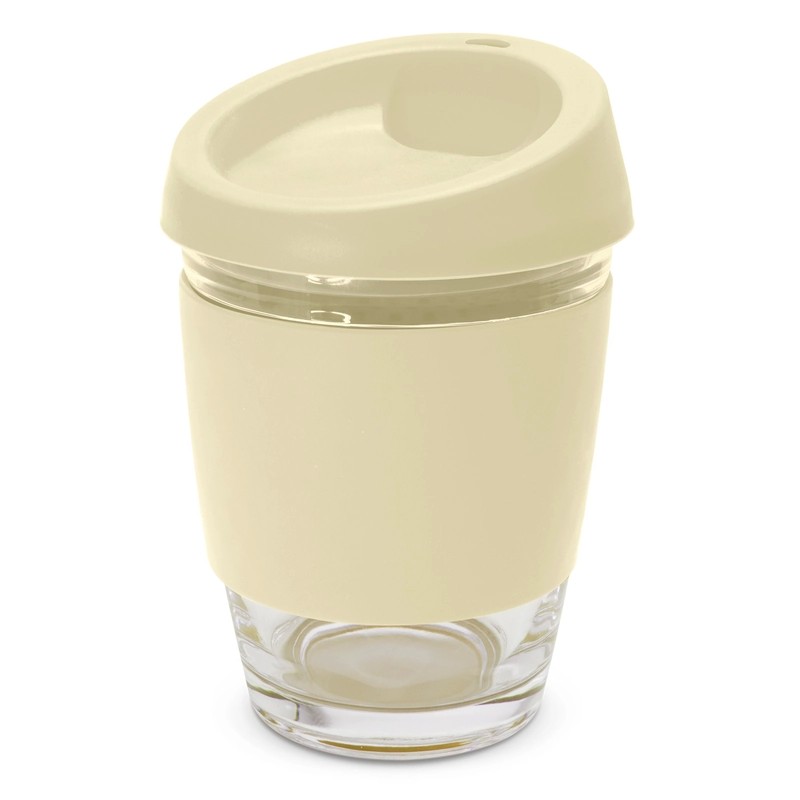 Metro 340ml Glass Coffee Cup