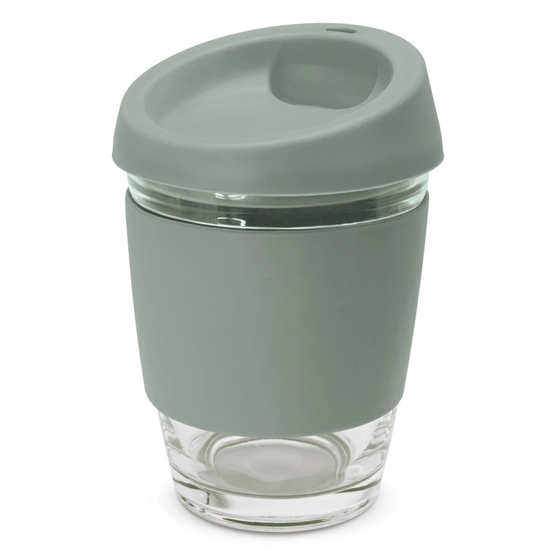 Metro 340ml Glass Coffee Cup