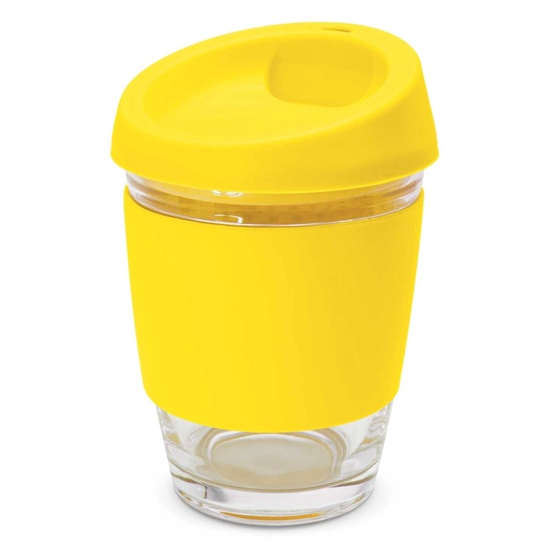 Metro 340ml Glass Coffee Cup