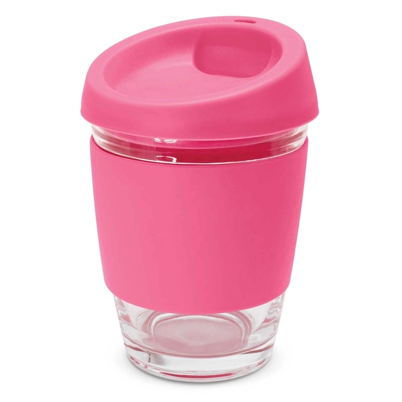 Metro 340ml Glass Coffee Cup