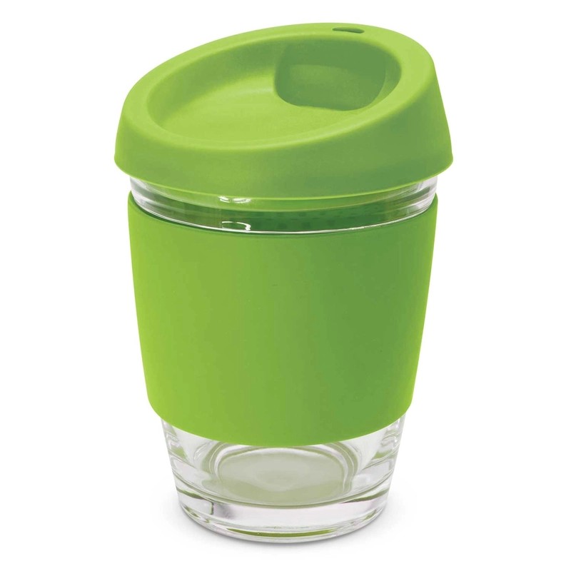Metro 340ml Glass Coffee Cup