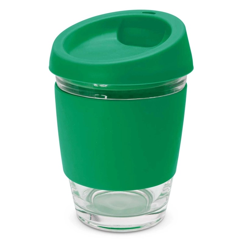 Metro 340ml Glass Coffee Cup
