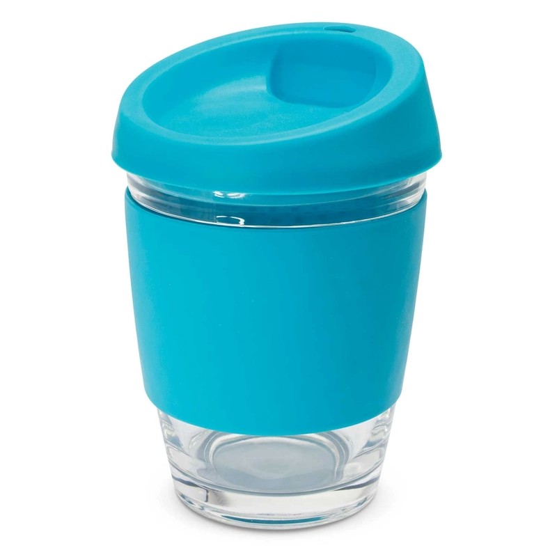 Metro 340ml Glass Coffee Cup