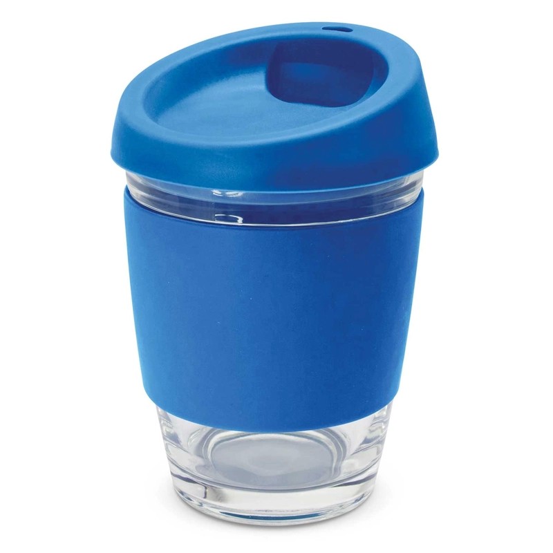 Metro 340ml Glass Coffee Cup