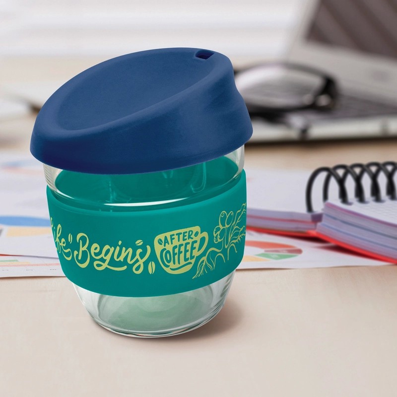 Nova 250ml Borosilicate Coffee Cup