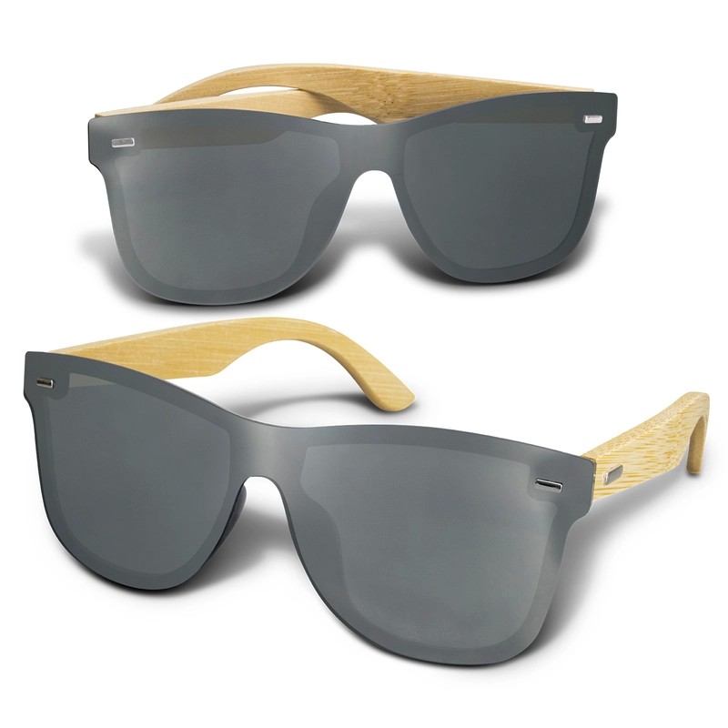 Ryder Bamboo Mirror Lens Sunglasses