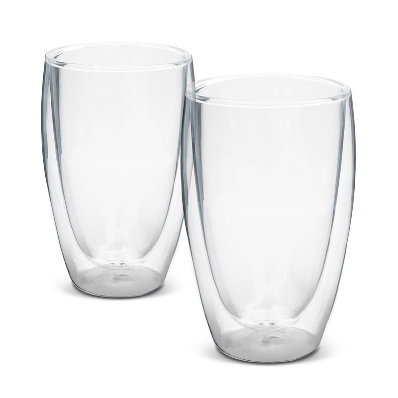 Tivoli 2 Piece 410ml Double Wall Glass Set