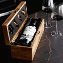 Keepsake Acacia Wine Box Gift Set