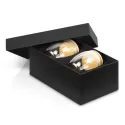 Azzurra 2 Piece 250ml Bamboo Lid Glass Set