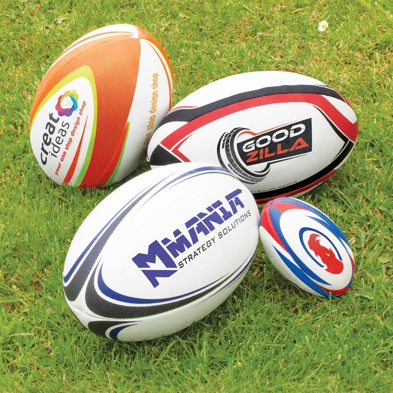 Mini Rubber Rugby Ball
