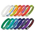 Debossed Silicone Wristband