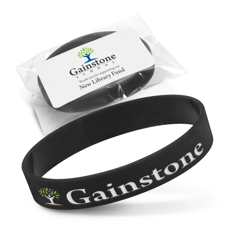 Debossed Silicone Wristband