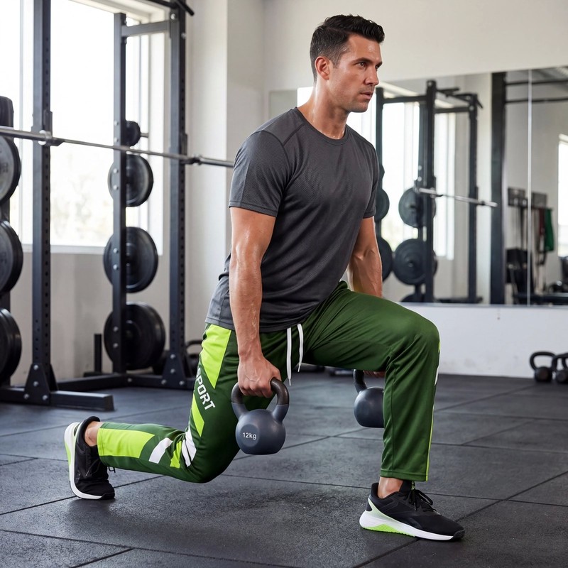 Mens Custom Active Polyester Pants